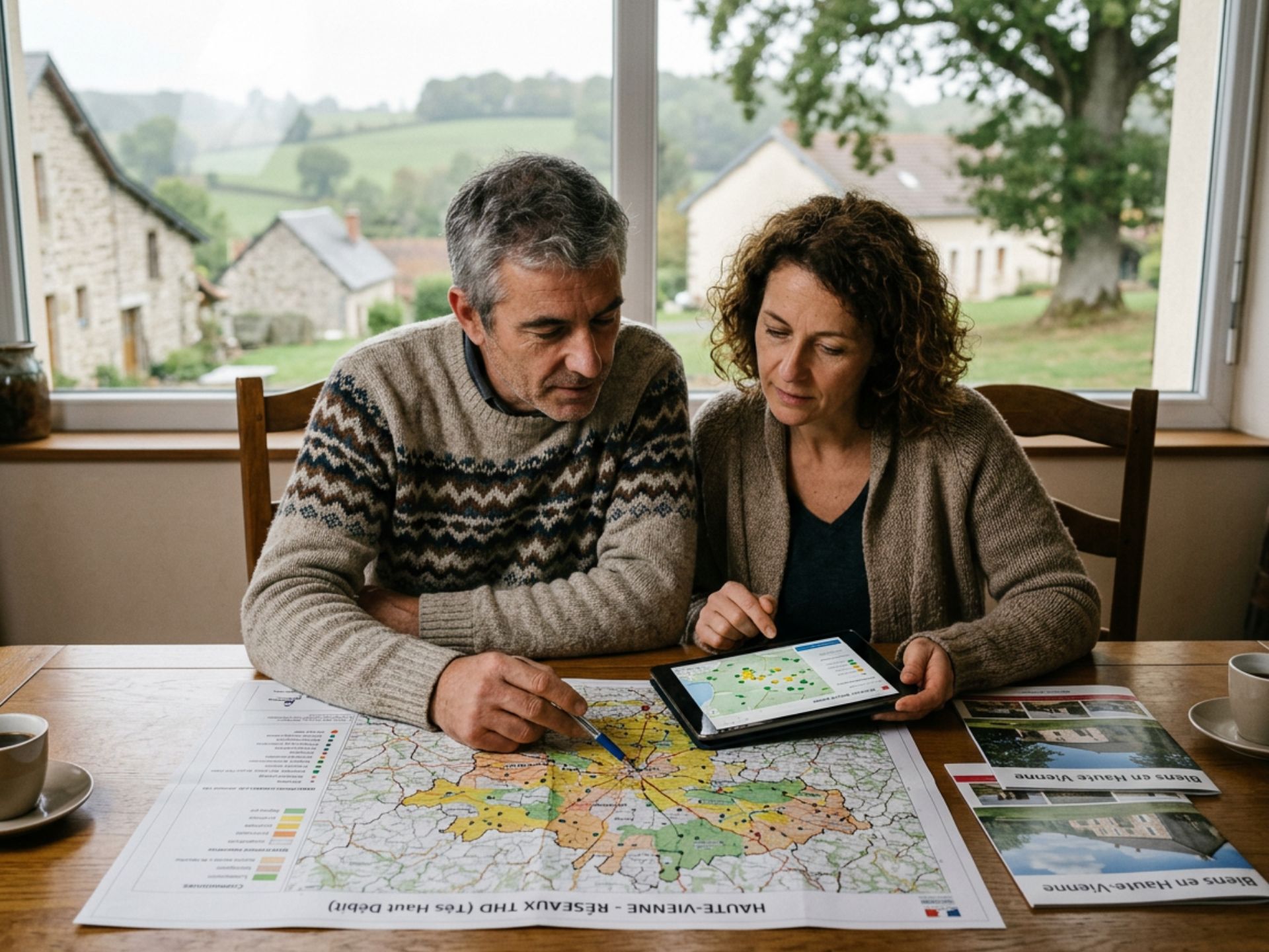 Déploiement de la fibre optique en Haute-Vienne
