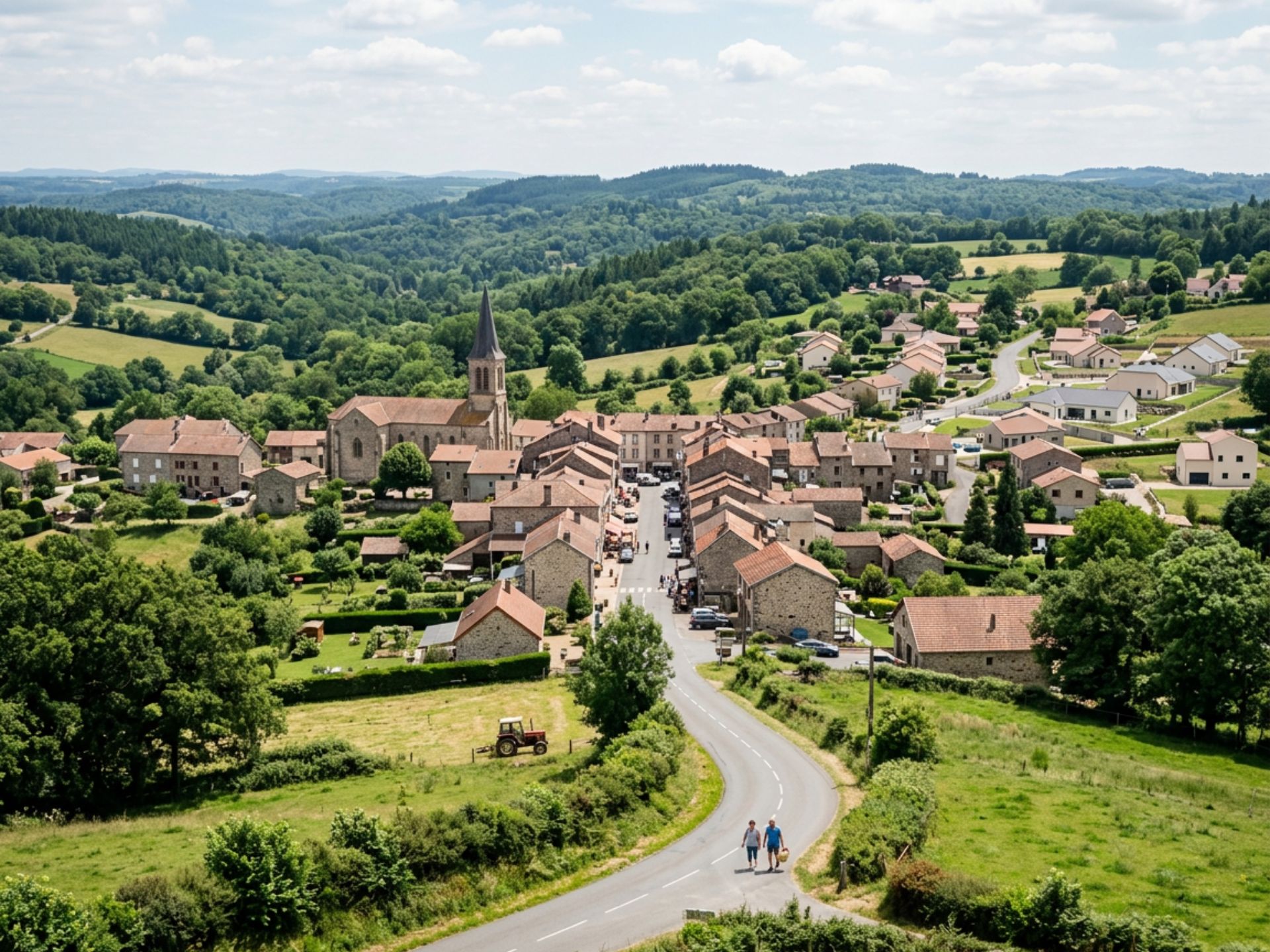 Communes en croissance démographique en Haute-Vienne